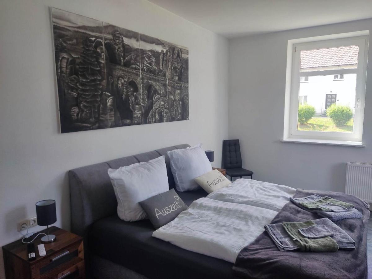 Ferienwohnung Am Hofladen Hellendorf - Saechsische Schweiz Bad Gottleuba Extérieur photo