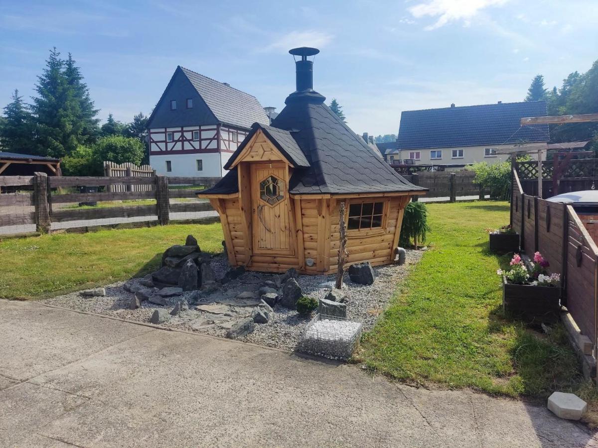 Ferienwohnung Am Hofladen Hellendorf - Saechsische Schweiz Bad Gottleuba Extérieur photo