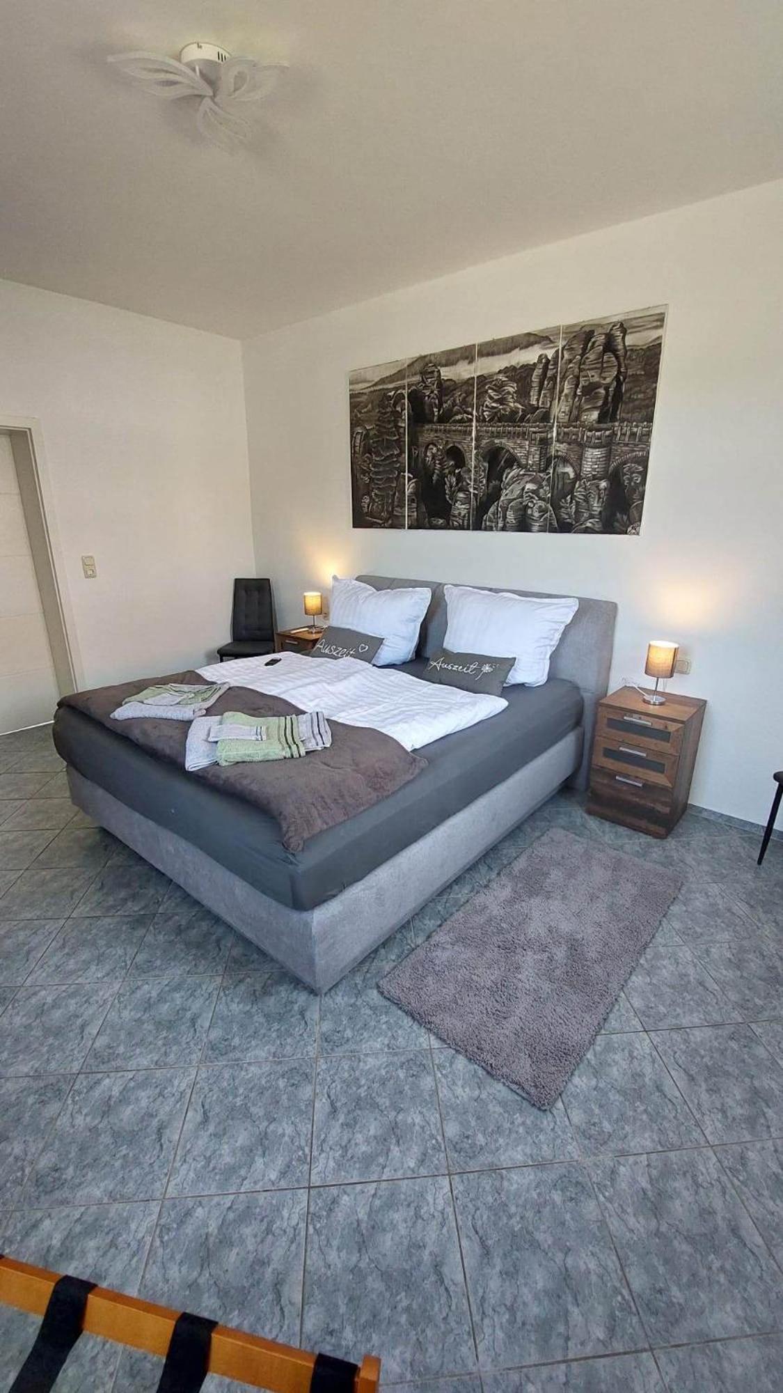 Ferienwohnung Am Hofladen Hellendorf - Saechsische Schweiz Bad Gottleuba Extérieur photo