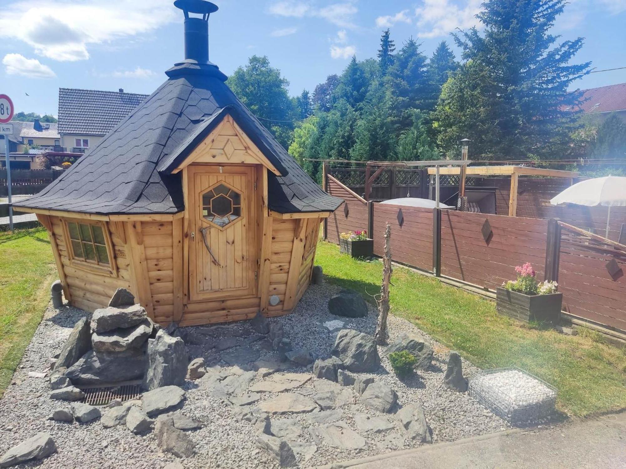 Ferienwohnung Am Hofladen Hellendorf - Saechsische Schweiz Bad Gottleuba Extérieur photo