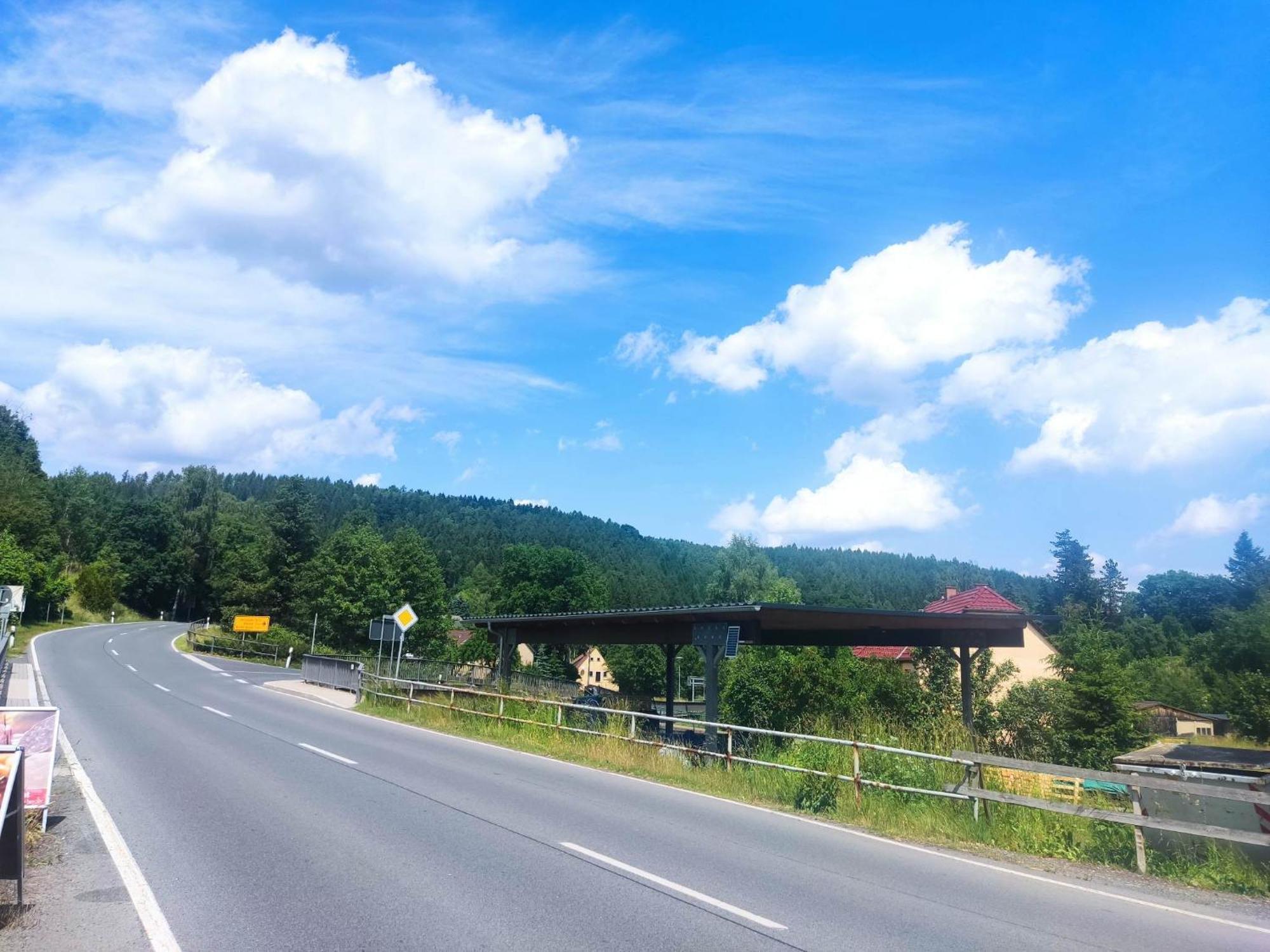 Ferienwohnung Am Hofladen Hellendorf - Saechsische Schweiz Bad Gottleuba Extérieur photo
