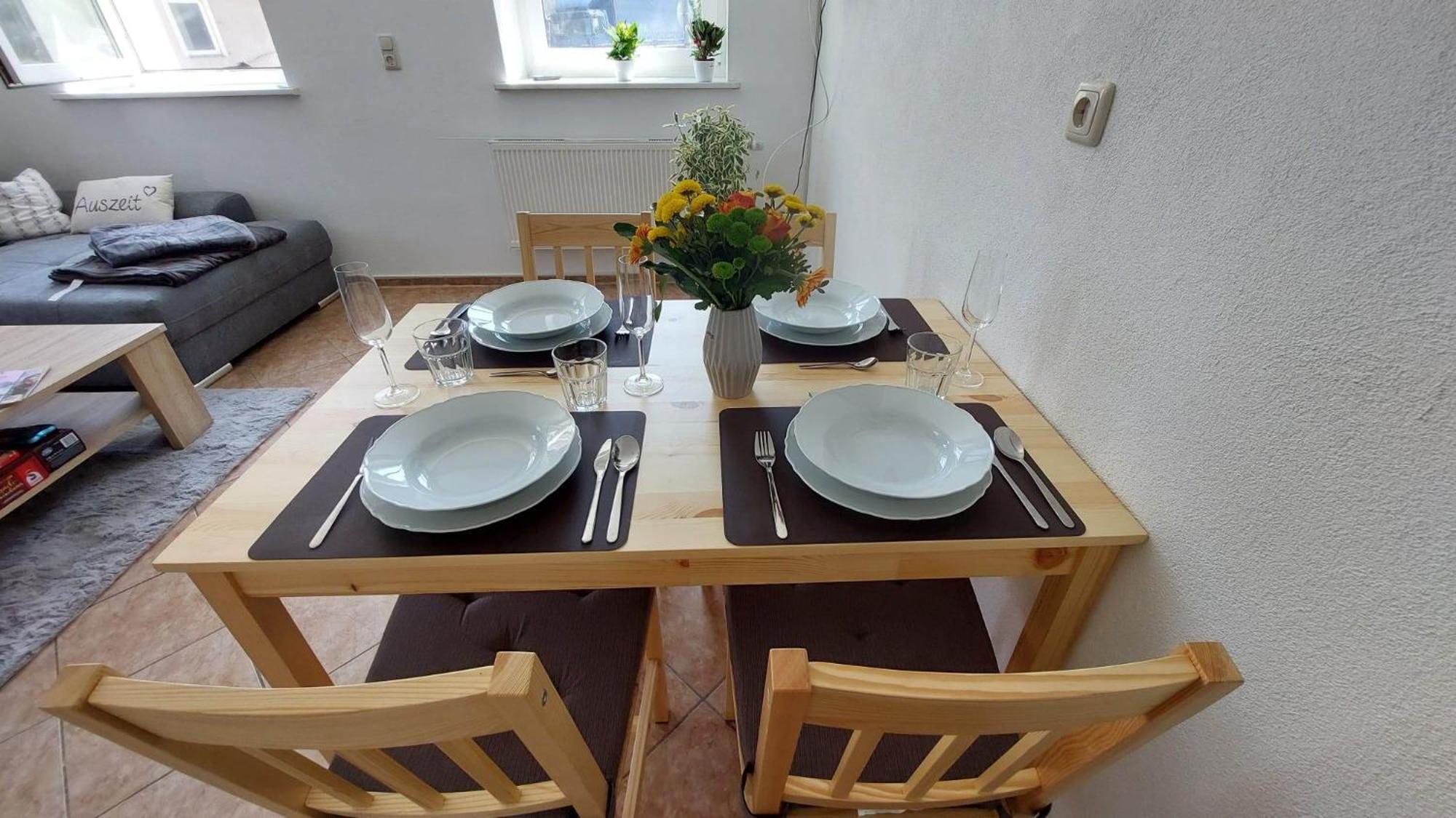 Ferienwohnung Am Hofladen Hellendorf - Saechsische Schweiz Bad Gottleuba Extérieur photo